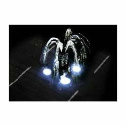 84cm Butterfly Brook Solar Bird Bath Water Feature with Lights by Solaray™ -Water Features Shop DF0698 add image 2 310b