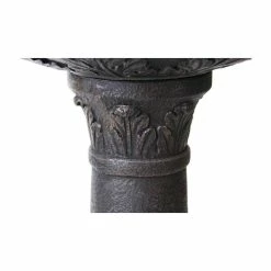 H65cm Windsor Solar Bird Bath Water Feature with Lights & Automation Function by Solaray -Water Features Shop DF0700 add image 3 7e11