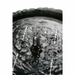 H84cm Windsor 2-Tier Solar Bird Bath Water Feature with Lights and Automatic Activation by Solaray -Water Features Shop DF0701 add image 1 c889