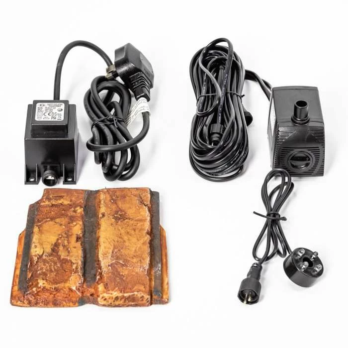 H119cm Regal 4-Tier Oil Jar Water Feature with Lights | Indoor/Outdoor Use by Ambienté 10 H119cm Regal 4-Tier Oil Jar Water Feature with Lights | Indoor/Outdoor Use by Ambienté - Image 8