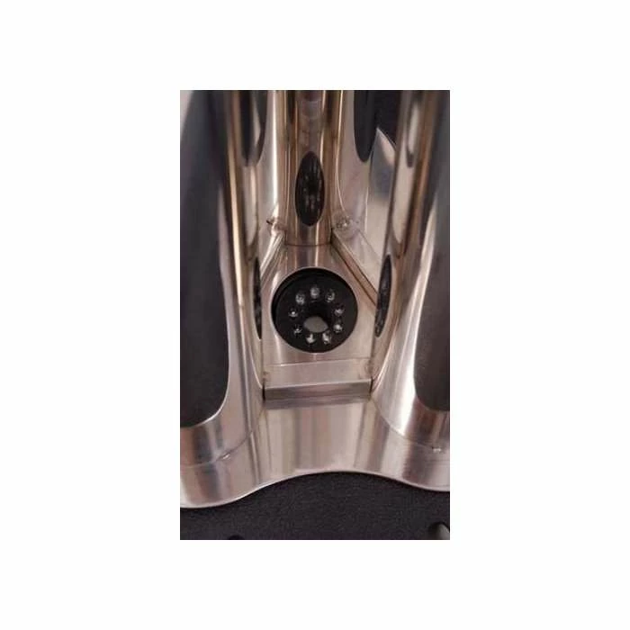 H135cm 3-Tier Tube Stainless Steel Water Feature with Lights | Indoor/Outdoor Use by Ambienté 8 H135cm 3-Tier Tube Stainless Steel Water Feature with Lights | Indoor/Outdoor Use by Ambienté - Image 6