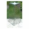 H53cm Triangular Pillar Stainless Steel Water Feature with Lights by Ambienté