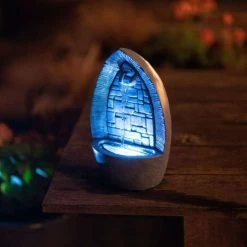 36cm Gothic Arch Tabletop Cascading Water Feature By Ambienté -Water Features Shop WF10440 3 6307
