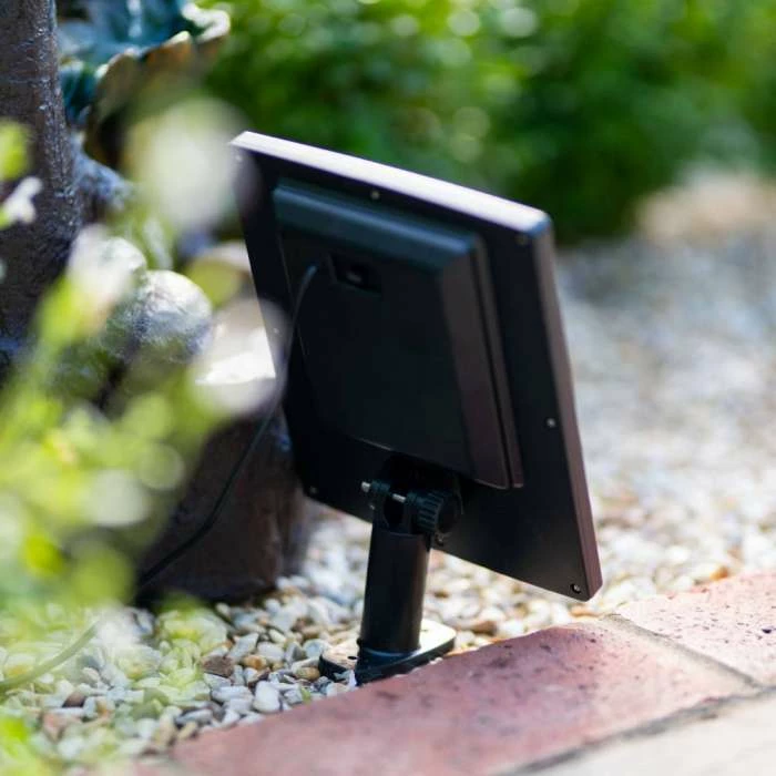 49cm Solar Tiered Tree Leaf Cascading Water Feature With Battery Backup and Lights By Solaray 8 49cm Solar Tiered Tree Leaf Cascading Water Feature With Battery Backup and Lights By Solaray - Image 6