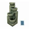 H54cm Overflowing Bowl 4 Tier Solar Powered Water Feature -Water Features Shop WF2973 main image 665f