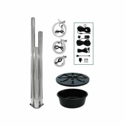 H185cm 3 Tubes Stainless Steel Water Feature with Colour LEDs | Indoor/Outdoor Use by Ambienté 13 H185cm 3 Tubes Stainless Steel Water Feature with Colour LEDs | Indoor/Outdoor Use by Ambienté -Water Features Shop WF3390 add image 4 f5e9