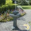 H79cm Victoriana Solar Bird Bath Water Feature with Lights by Solaray 2 H79cm Victoriana Solar Bird Bath Water Feature with Lights by Solaray -Water Features Shop WF3501A main image 4976