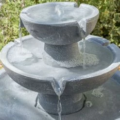 H42cm Hatfield 3-Tier Cascading Water Feature by Solaray 19 H42cm Hatfield 3-Tier Cascading Water Feature by Solaray -Water Features Shop WF3615 add image 6 0b79