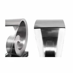 H66cm Ammonite Cascading Stainless Steel Water Feature | Indoor/Outdoor Use by Ambienté -Water Features Shop WF3622SSR add image 1 faff