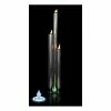 H135cm Kohala 3 Tubes Fire & Water Feature with Colour LEDs | Indoor/Outdoor Use by Ambienté -Water Features Shop WF3625G main image c58e
