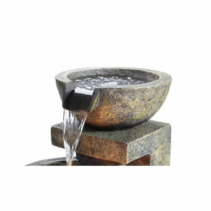 H62cm Kendal 3-Tier Cascading Water Feature with Lights | Indoor/Outdoor Use by Ambienté 5 H62cm Kendal 3-Tier Cascading Water Feature with Lights | Indoor/Outdoor Use by Ambienté - Image 3
