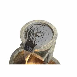 H62cm Kendal 3-Tier Cascading Water Feature with Lights | Indoor/Outdoor Use by Ambienté 12 H62cm Kendal 3-Tier Cascading Water Feature with Lights | Indoor/Outdoor Use by Ambienté -Water Features Shop WF3698 add image 2 046b