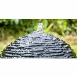 H56cm Torver Slate Effect Sphere Water Feature with Lights by Ambienté -Water Features Shop WF4207 add image 3 2ec4