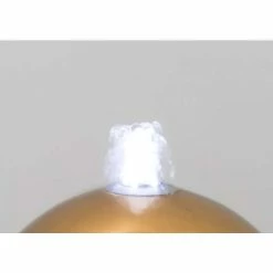 H45cm Copper Effect Sphere Stainless Steel Water Feature - by Ambienté -Water Features Shop WF4221 add image 3 757d