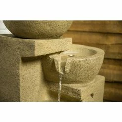 H72cm Kendal 4-Tier Cascading Solar Water Feature with Lights by Solaray -Water Features Shop WF4223 add image 1 6a31