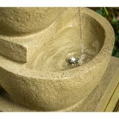 H72cm Kendal 4-Tier Cascading Solar Water Feature with Lights by Solaray -Water Features Shop WF4223 add image 4 b5aa