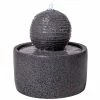H41cm Padova Polyresin Sphere Water Feature with Lights -Water Features Shop WF4252 main image b7a2