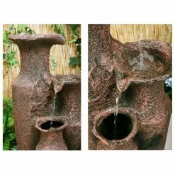 H84cm Sama Cascading Jars Water Feature | Indoor/Outdoor Use by Ambienté -Water Features Shop WF6007 add image 1 72d5
