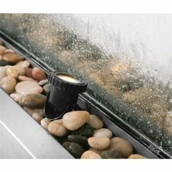 H203cm Colossus Stainless Steel & Glass Water Wall Cascade | Indoor & Outdoor use by Ambienté 11 H203cm Colossus Stainless Steel & Glass Water Wall Cascade | Indoor & Outdoor use by Ambienté -Water Features Shop WF7007 add image 2 e0a4