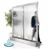H203cm Colossus Stainless Steel & Glass Water Wall Cascade | Indoor & Outdoor use by Ambienté -Water Features Shop WF7007 main image a3a8