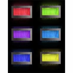 H55cm Bubble Hanging Landscape Water Wall with Colour-Changing LEDs | Indoor Use by Ambienté -Water Features Shop WF7008 add image 1 cb18