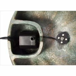 H30cm Fairy on Clam Shell Programmable Solar Water Feature with Lights by Solaray -Water Features Shop WF7060 add image 6 4f61