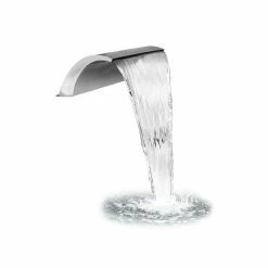 L30cm Wide Arc Stainless Steel Waterfall Blade Cascade