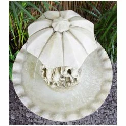 H93cm Rainy Days Ivory Effect Bird Bath Fountain with Lights -Water Features Shop WF8006 add image 4 85ac