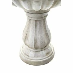 H93cm Rainy Days Ivory Effect Bird Bath Fountain with Lights -Water Features Shop WF8006 add image 6 1129