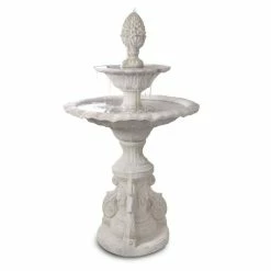 H188cm Medici 2-Tier Cascading Concrete Water Feature