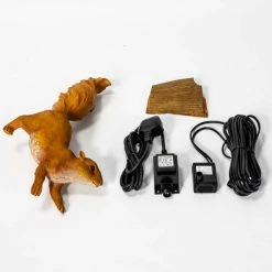 H86cm Squirrel Tree Falls Water Feature with Lights by Ambienté 14 H86cm Squirrel Tree Falls Water Feature with Lights by Ambienté -Water Features Shop WF8466 add image 4 0a47