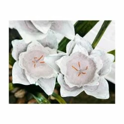 H100cm Narcissi Garden Flower Steel Water Feature with Lights | Indoor/Outdoor Use -Water Features Shop WF8495 add image 6 c018