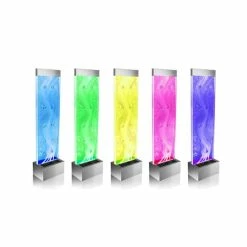 H183cm Orion Bubble Water Wall with Colour Changing LEDs | Indoor Use - by Fluid -Water Features Shop WF8499 add image 4 3b22