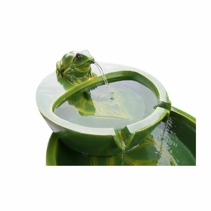 H64cm Frog Cascading Solar Water Feature by Solaray 12 H64cm Frog Cascading Solar Water Feature by Solaray - Image 10