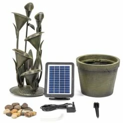 H66cm Howden Solar Cascading Water Feature by Solaray -Water Features Shop WF9225 add image 5 f45e