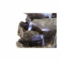 H28cm Hayal 3-Tier Cascading Tabletop Water Feature with Lights | Indoor Use by Ambienté -Water Features Shop WF9290 add image 3 b4f6