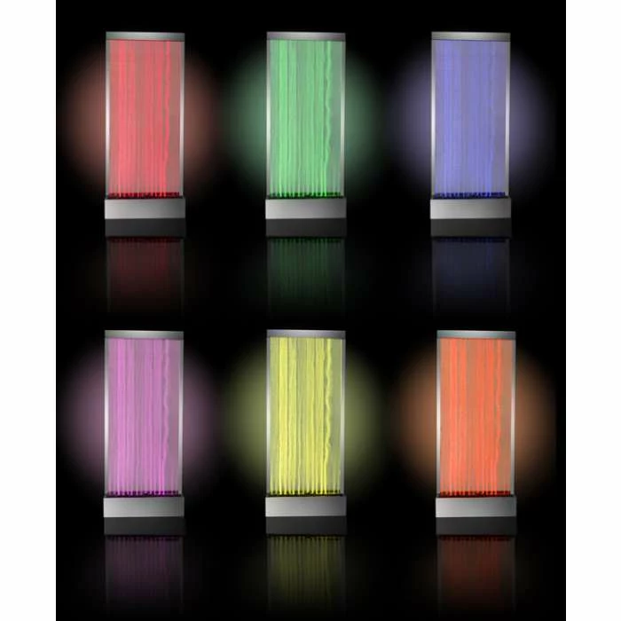 H213cm Elysium Bubble Water Wall with Colour Changing LEDs | Indoor Use - by Fluid 3 H213cm Elysium Bubble Water Wall with Colour Changing LEDs | Indoor Use - by Fluid - Image 2