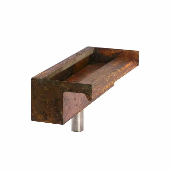 60cm Corten Steel Waterfall Blade Cascade (Sheer Descent) by Ambienté™ 4 60cm Corten Steel Waterfall Blade Cascade (Sheer Descent) by Ambienté™ - Image 2