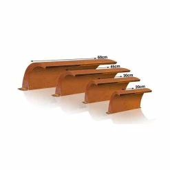 L60cm The Arc Corten Steel Cascade by Ambienté -Water Features Shop WF9367 add image 2 f9fc