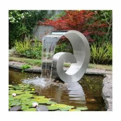 H65cm Atlantis Cascading Stainless Steel Water Feature with Lights by Ambienté 10 H65cm Atlantis Cascading Stainless Steel Water Feature with Lights by Ambienté -Water Features Shop WF9375NR add image 2 bf77