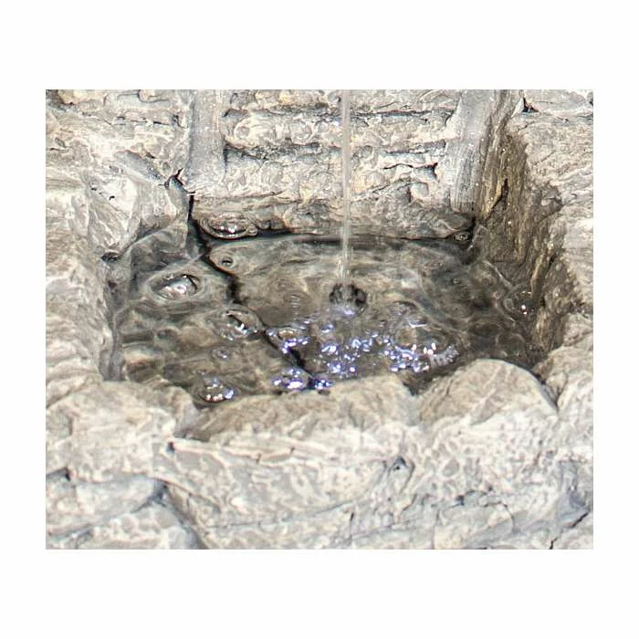 H50cm Easter Island Head Solar Water Feature & Planter with Lights by Solaray 9 H50cm Easter Island Head Solar Water Feature & Planter with Lights by Solaray - Image 7