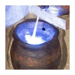 H76cm Juno 4-Tier Cascading Bowls Water Feature with Lights by Solaray 12 H76cm Juno 4-Tier Cascading Bowls Water Feature with Lights by Solaray -Water Features Shop WF9748 add image 1 330e