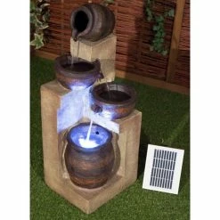 H76cm Juno 4-Tier Cascading Bowls Water Feature with Lights by Solaray 13 H76cm Juno 4-Tier Cascading Bowls Water Feature with Lights by Solaray -Water Features Shop WF9748 add image 2 87f8