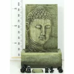 H100cm Nirvana Buddha Falls Water Feature with Lights | Indoor/Outdoor Use by Ambienté -Water Features Shop WF9827 add image 5 039d