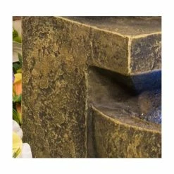 H48cm Kendal 3-Tier Cascading Water Feature with Lights | Indoor/Outdoor Use by Ambienté 13 H48cm Kendal 3-Tier Cascading Water Feature with Lights | Indoor/Outdoor Use by Ambienté -Water Features Shop WF9897 add image 2 6922